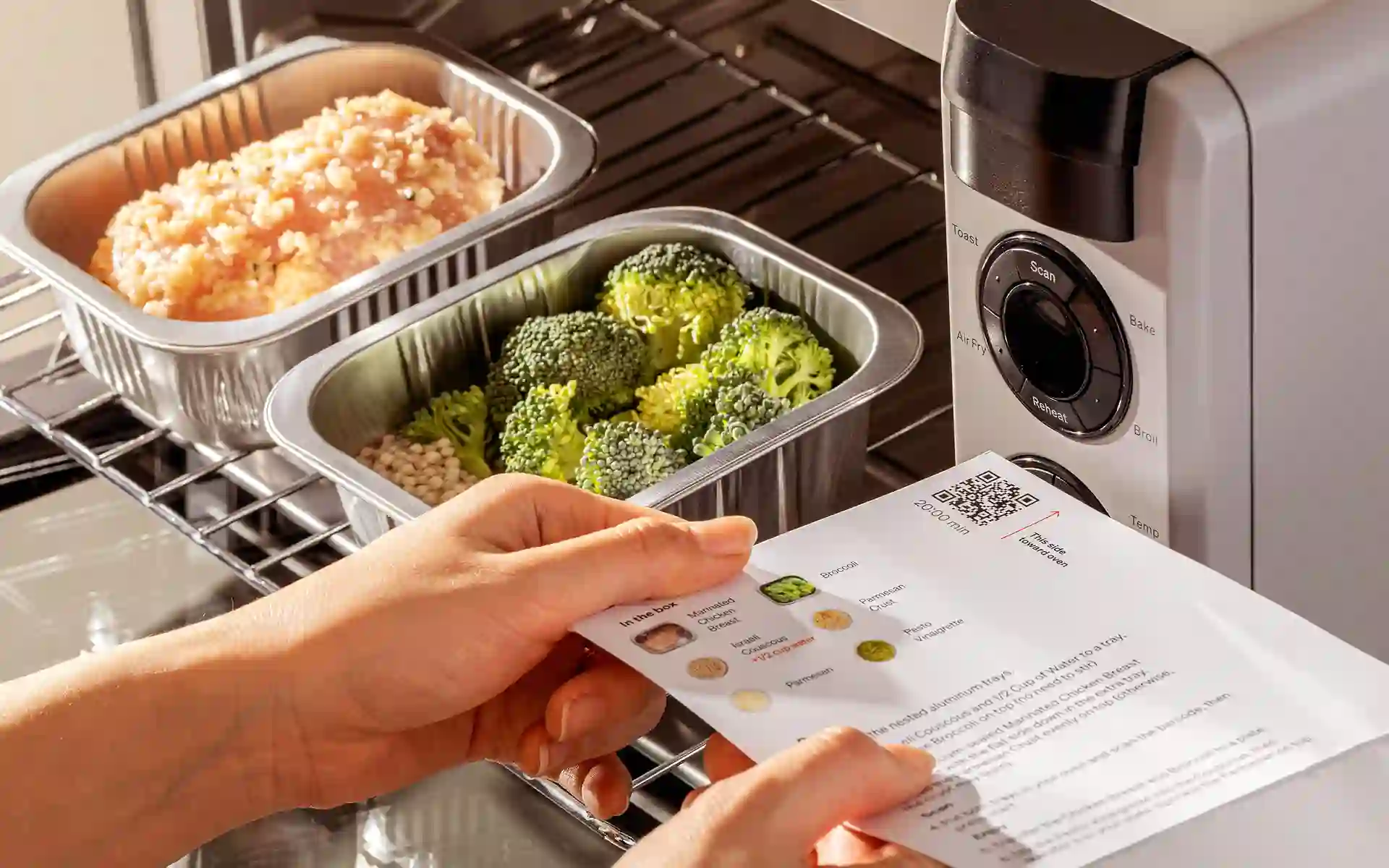 can i cook factor meals in the oven