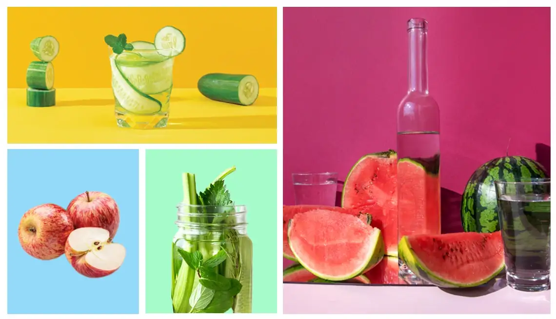 benefits of drinking water for hair and skin