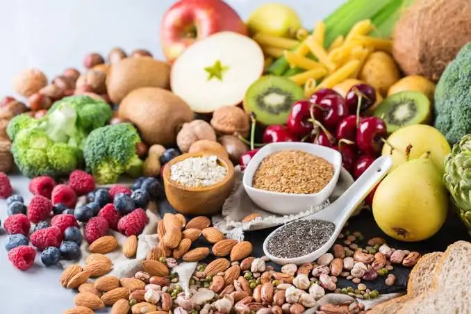 high-fiber foods chart for constipation